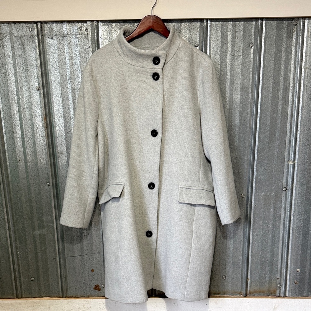 Le Chateau wool blend button coat Women’s sz 3x EUC